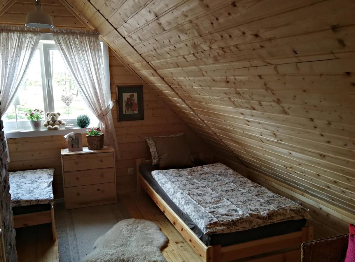 Drewniany Domek Nad Miedwiem Можичин Екстер'єр фото